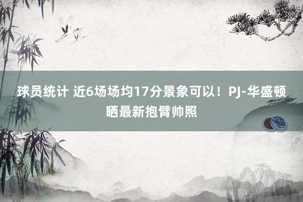 球员统计 近6场场均17分景象可以！PJ-华盛顿晒最新抱臂帅照